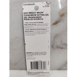 COVERGIRL 1 Covergirl Easy Breezy Brow Setting Gel #100 - CLEAR..
