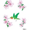 Hummingbird Wood Wind Spinner - Made in USA