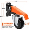 Ronlap Workbench Casters Wheels Kit 720 Lbs Capacity Retractable Casters