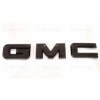 Auto Front & Rear GMC Gloss Black OVERLAY Emblem Badge