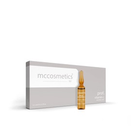 MCCosmetics NY | Prof. Vitamin C | Ascorbic Acid 20% | 10 x 5ml ampoules | Made in Spain