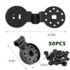 Plastic Shade Fabric Clips, Plastic Clips for Protective Cloth with
