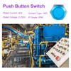 DMiotech 5 Pcs 19mm / 3/4" Push Button Switch, IP66