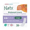 Naty Panty Liners Large Wrapped | 100% Certified Organic Cotton