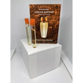 CARLOS SANTANA 3 X Carlos Santana Arouse Your Senses Fragrances  Vails For Women Sample *Rare*
