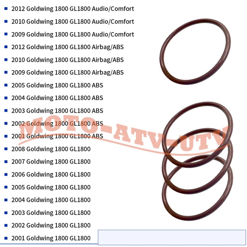 JINFANNIBI Fork Bushing and Seal Rebuild Kit Set For Honda