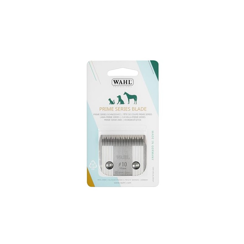 Wahl Prime Series Cutting Set, #10, 1.5 mm, Full Tooth