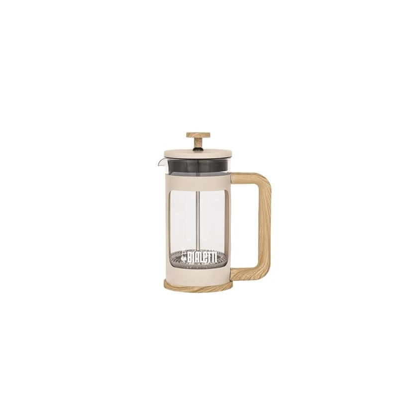 Bialetti - Woody Coffee Press: Nordic-style modern design with soft
