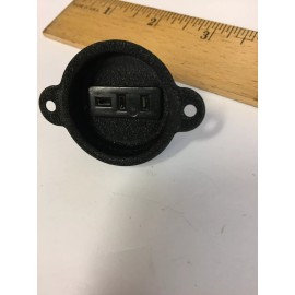 S-303-RP  CINCH 3 PIN SOCKET WITH RECESSED PLATE NOS