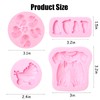 Molde para fondant para bebé (SS-94)