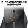 Buffalo BSMBW325BK Wireless Mouse, Wireless Quiet, 5 Buttons, Includes Back/Forward
