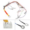 Hybrid Battery Wire Harness with Bus Bars and Nuts for