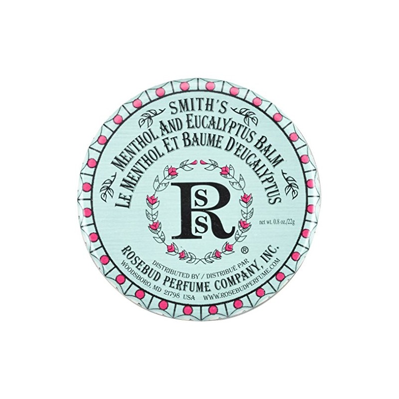 Rosebud Perfume Company Menthol & Eucalyptus Salve, 0.8 oz