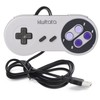 KIWITATA 2X Classic SNES USB Controller for PC Gamings, Retro