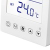 Digital Thermostat Ventilation Function Accurate LCD Display Air Conditioning Temp
