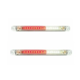 MelTruck® 2x LED Rear Fog Light Reversing Light 237 x 20 x 22 Trailer Truck Car