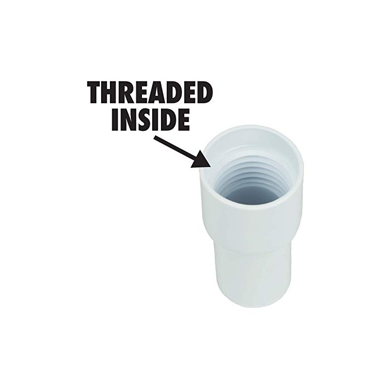 ATIE 1.5" Spiral Pool Vacuum Hose Cuff Fits 1.5" Inch