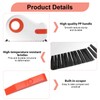 2 Pcs 2 in 1 Groove Cleaner Brush for Window
