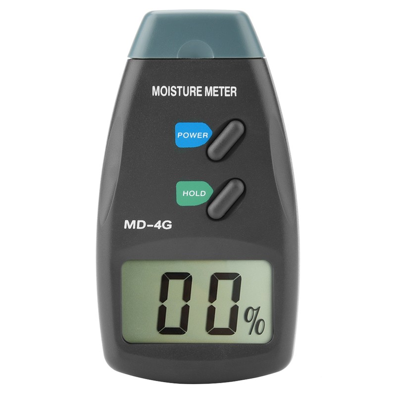 MD-4G LCD Digital 4 Pin Wood Moisture Meter Timber Hygrometer