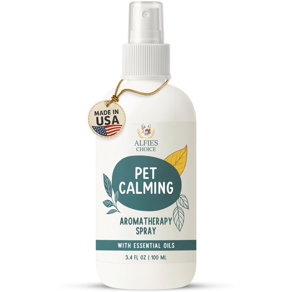 ALFIE'S CHOICE Pet Calming Aromatherapy Spray - Cat Calming Spray