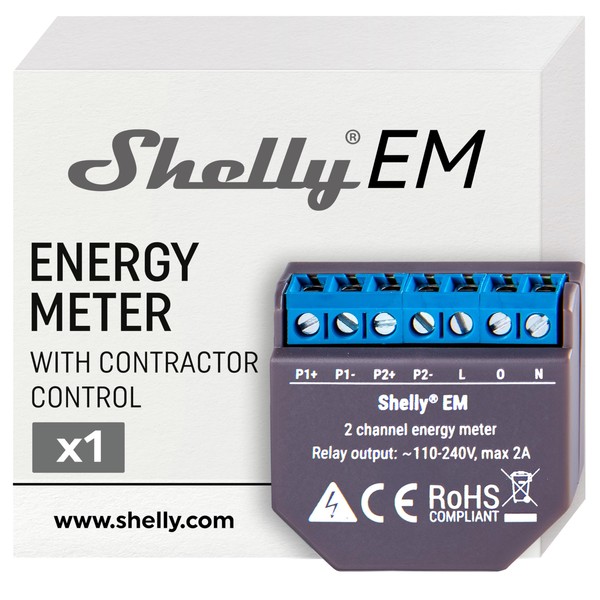 Shelly ATSHELLYEM compteur Secteur