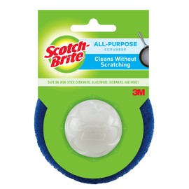 Scotch-Brite Dobie Scrubber Great for Non-Stick Cookware, White