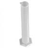 Clear PP Scaled Measuring Cylinder 250ml, and Alkali Resistant, Easy