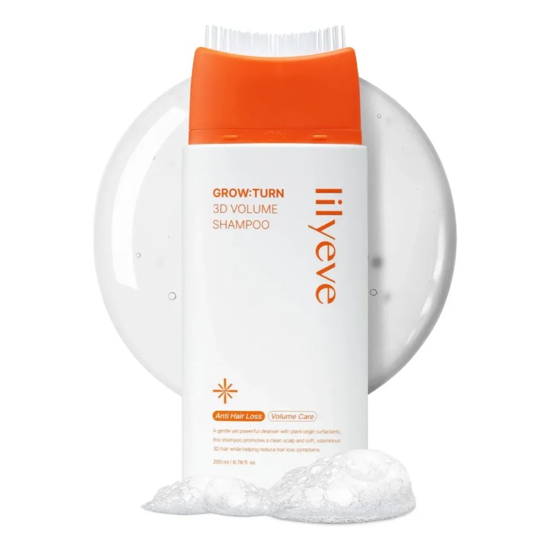 Champú Volumizador 3d Con Cepillo Para Cabello Fino 200 Ml