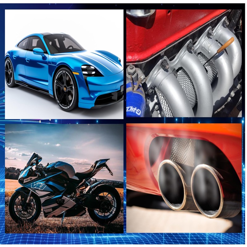 16" x 78.7" Embossed Aluminum Exhaust Heat Shield Kit –