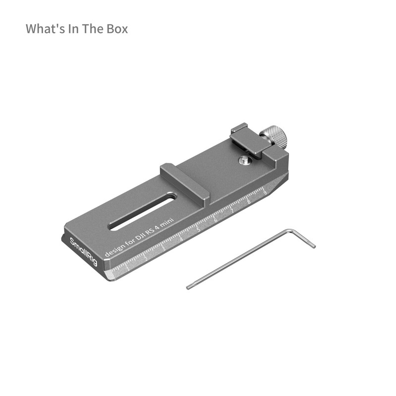 SmallRig 5336 Quick Release Plate for DJI RS 4 Mini