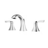 Vinnova 105123-BAF-PC Abbie Two-Handle Widespread Bathroom Faucet, 8", Polished Chrome
