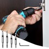 ZSRVAJ 4 Pcs Self Centering Drill Bit, Hinge Hardware Pilot