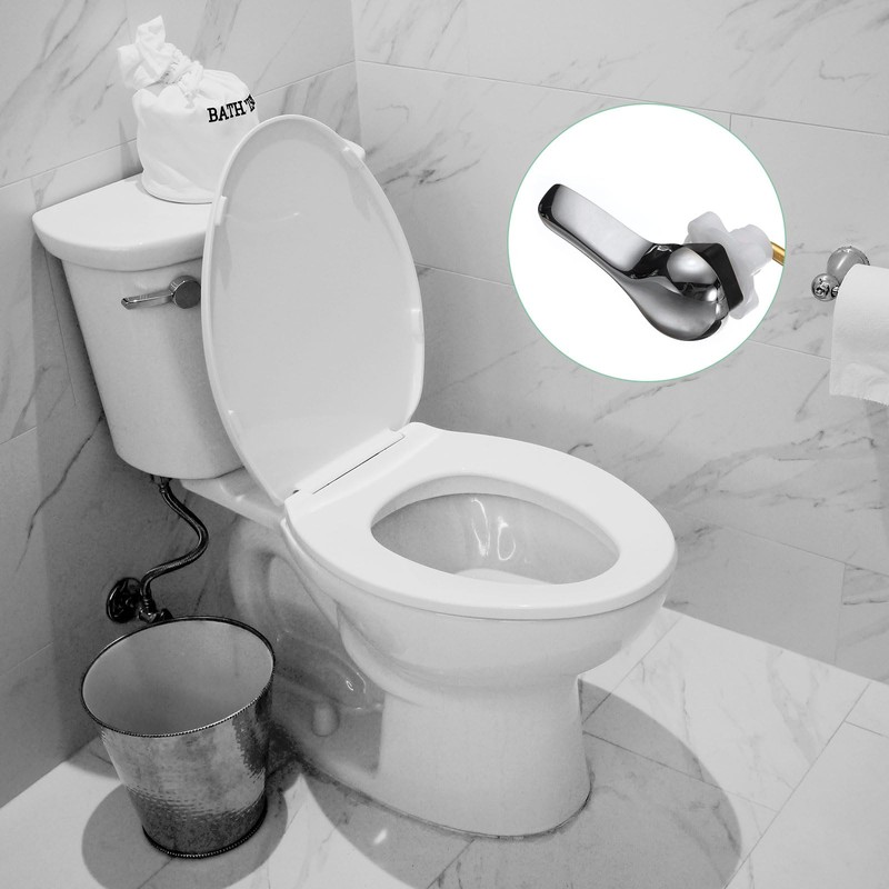 sourcing map Toilet Handle Replacement Kit, Front Mount Toilet Handle