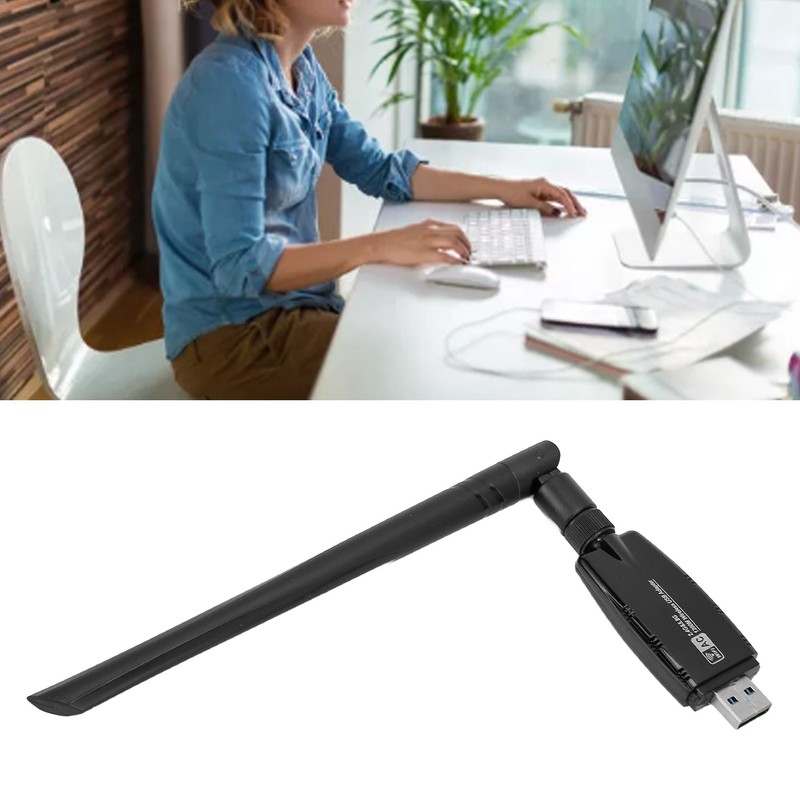 Wireless USB WiFi Adapter High Speed 1200Mbps Dual Band Wireless