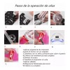 THE9SHOP Juego De 8 Placas De Sellos Uñas Diy, 1