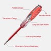Voltage Tester 100-500 V, Cross/Slotted Pin, Electric Voltage Tester, Screwdriver