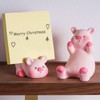 Yitengteng Pig Phone Stand Pink Desk Cellphone Stand Cute Pig