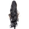 GLEDOLA Ombre Claw Clip In Wavy Loose curly Synthetic Wrap