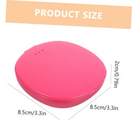 COLLBATH 2pcs Storage Bag Period Organizing Box for Case Compact Portable Organizer for