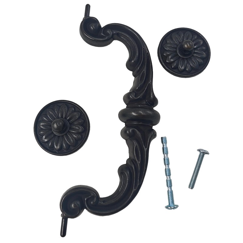 AUXBC 4PCS Drop Bail Cabinet Handles 6 Inch Hole Centers,