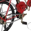Red Mini Modern Bicycle Model Artwork Home Shop Decoration Ornament