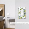 Yellow Lemon Light Switch Cover Single Rocker/Decorator Switch Plate Covers