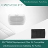 Breeze Tabletop Replacement Filter For Purezone Breeze Tabletop Air Purifier