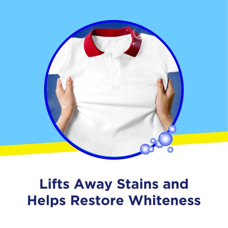 OxiClean White Revive Laundry Whitener & Stain Remover Power Paks,