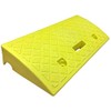 Electriduct 4" Polypropylene Plastic Portable Curb Ramp - Color: Yellow