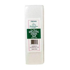 Burmax Fantasea Cosmetics Small Wax Non-Woven Epilating Strips 1-1/2"w X 5" l