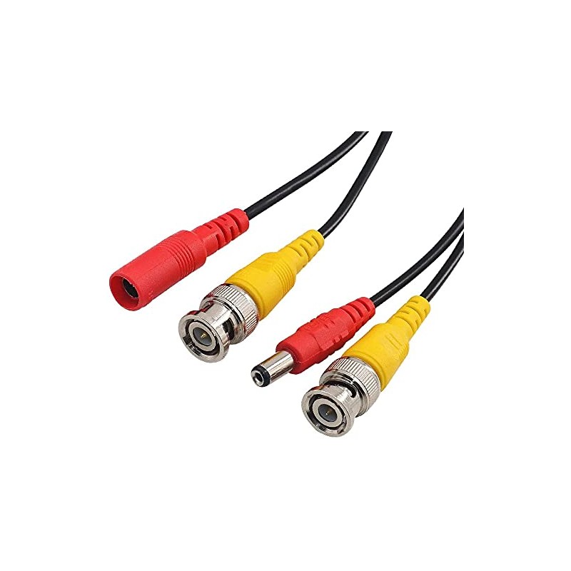 Yeung Qee 50m BNC video power cable security camera Cable