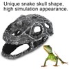 Resin Reptile Hide Cave Snake Skull Simulation Hideout Landscape for