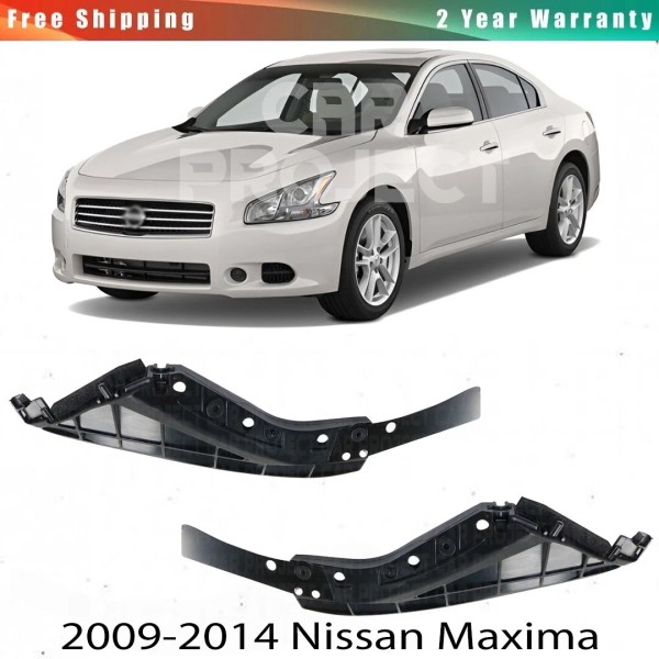 Unbranded Front Bumper Bracket Driver & Passenger Side For 2009-2014