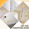 Pole Sander for Drywall, 31-74-inch Manual Hand Drywall Sander with